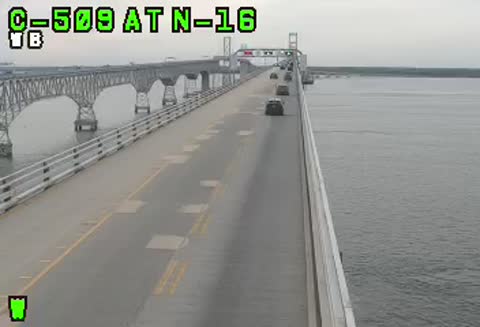 Live Chesapeake Bay Bridge traffic camera