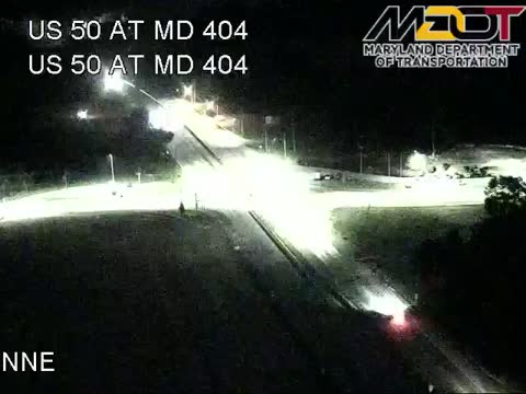 US 50 at MD 404, Wye Mills: live Chesapeake Bay Bridge traffic camera (US 50/301, Maryland)