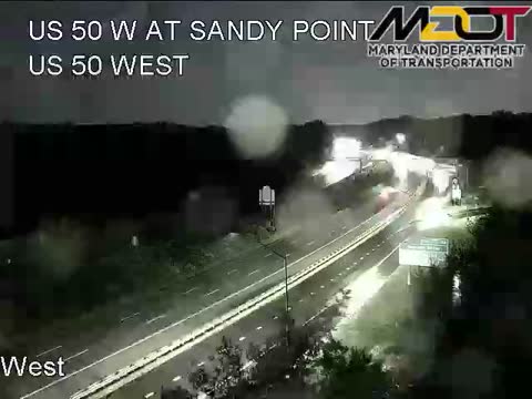 Sandy Point, Westbound: live Chesapeake Bay Bridge traffic camera (US 50/301, Maryland)