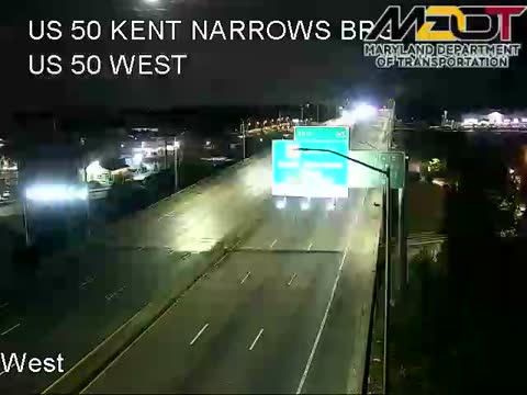 Kent Narrows: live Chesapeake Bay Bridge traffic camera (US 50/301, Maryland)