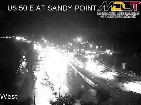 Sandy Point, Eastbound: live Chesapeake Bay Bridge traffic camera (US 50/301, Maryland)