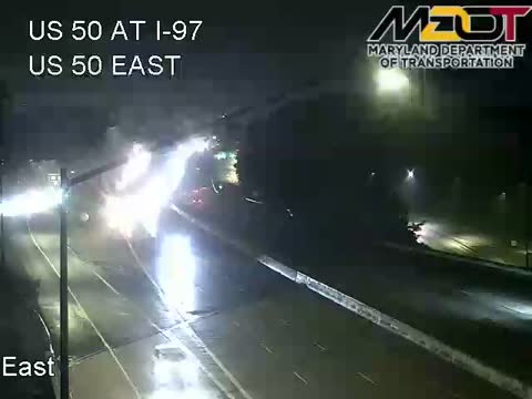 US 50 at I-97 traffic camera