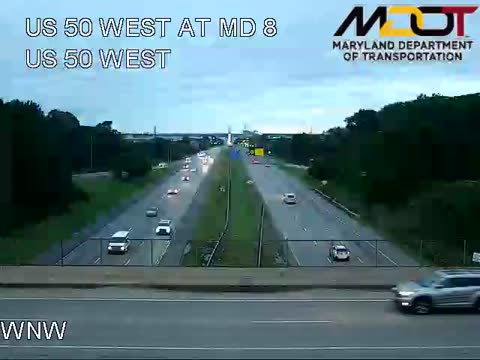 Kent Island, Westbound: live Chesapeake Bay Bridge traffic camera (US 50/301, Maryland)