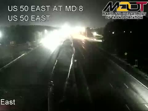 Rte 8 Overpass, facing the Bridge traffic camera
