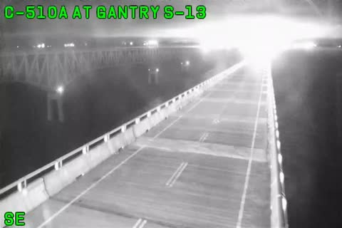 Bay Bridge Mid-Span, Eastbound traffic camera