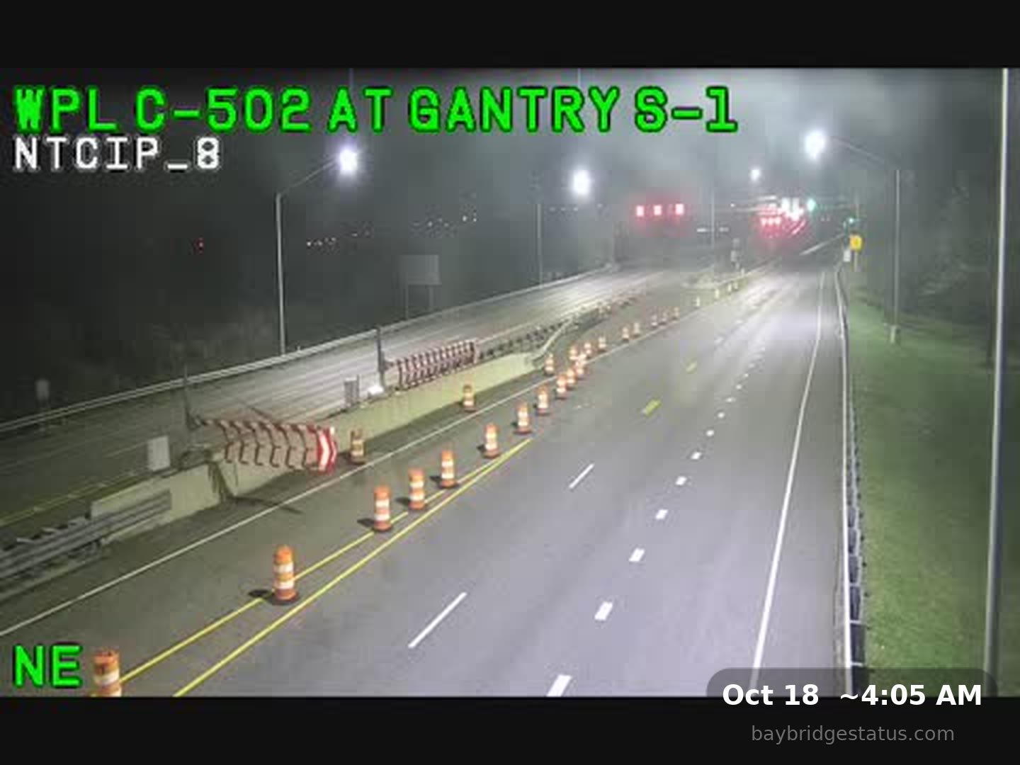 Bay Bridge, West End traffic camera