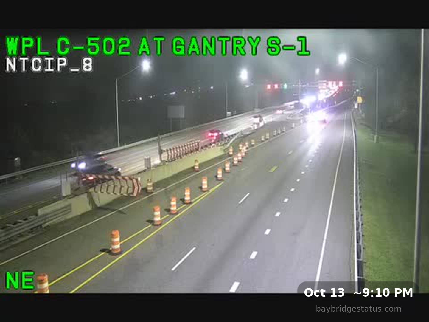Bay Bridge, West End traffic camera