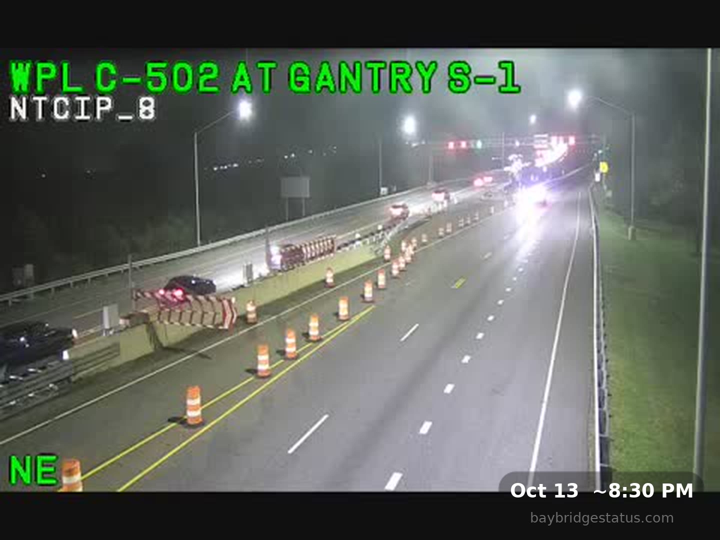 Bay Bridge, West End traffic camera
